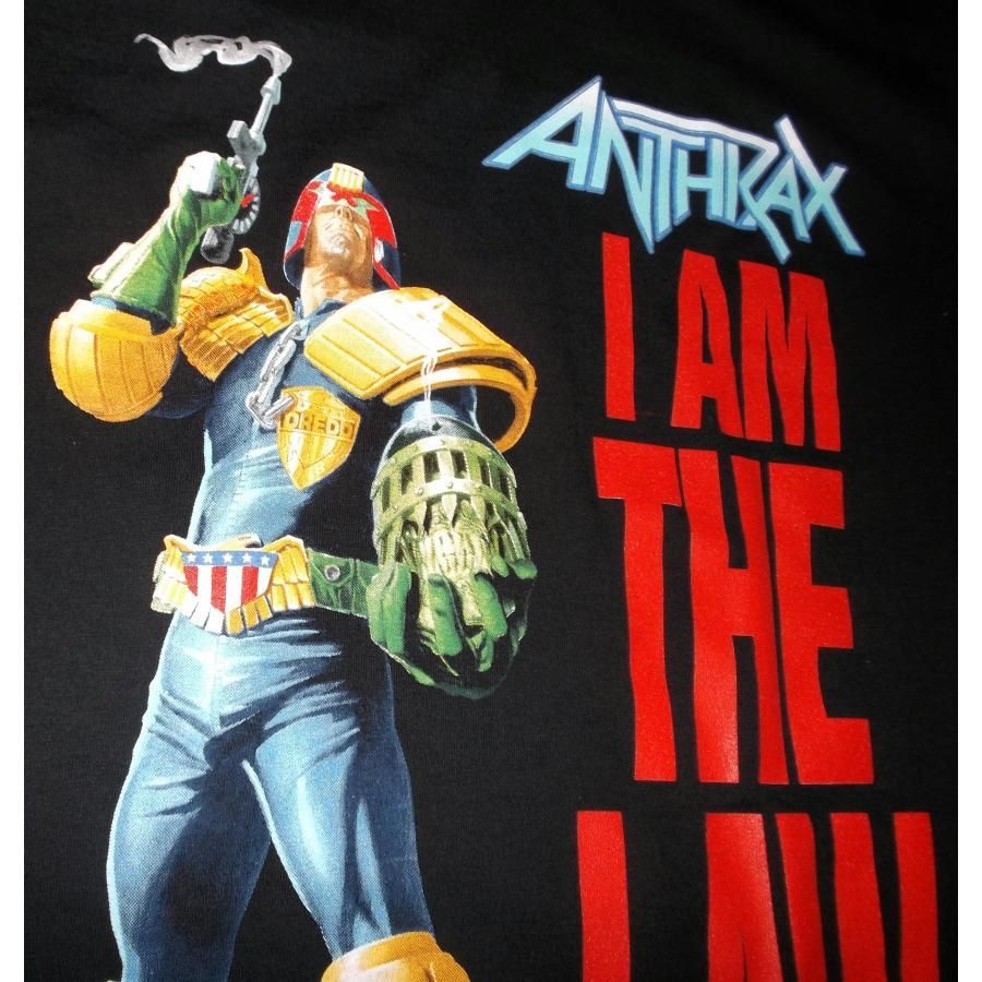 アンスラックス Tシャツ ANTHRAX I Am The Law Judge Dread 正規品