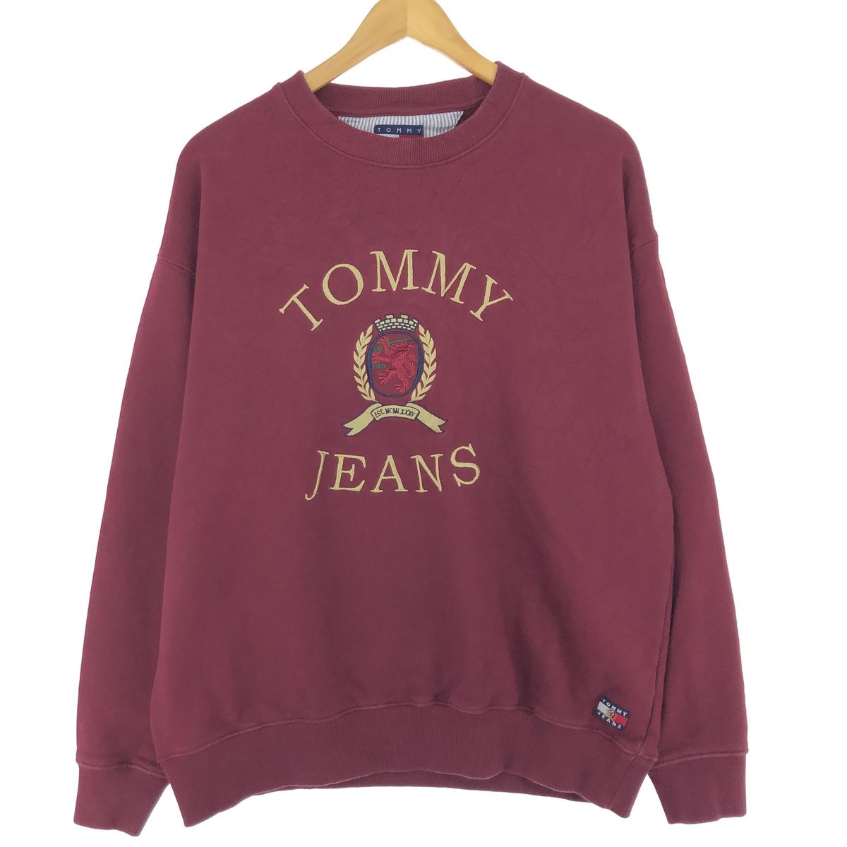 古着 トミーヒルフィガー TOMMY HILFIGER スウェットシャツ トレーナー メンズL /eaa431423 【中古】/eaa431423