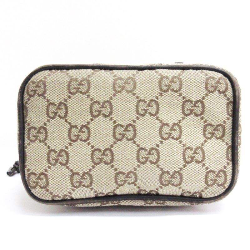 グッチ GGキャンバス　アクセサリーポーチ 巾着　ハンドバッグ ドローストリング グッチ GUCCI GGキャンバス 巾着 ポーチ ミニハンドバッグ ドロー
