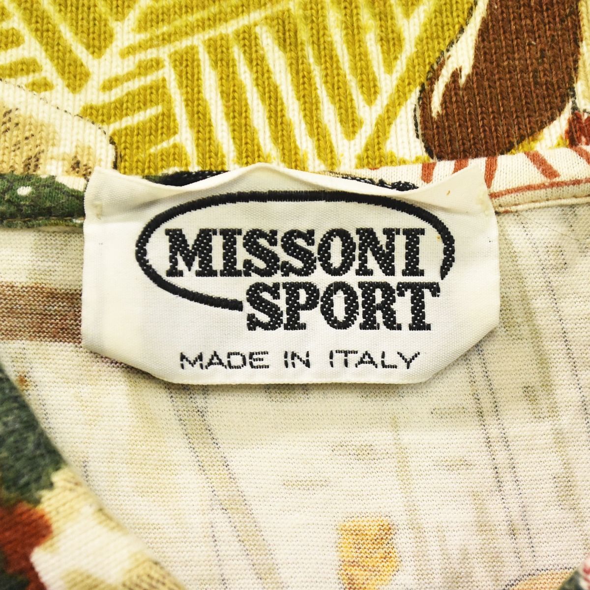 90sヴィンテージ イタリア製 ミッソーニ スポーツ MISSONI SPORT
