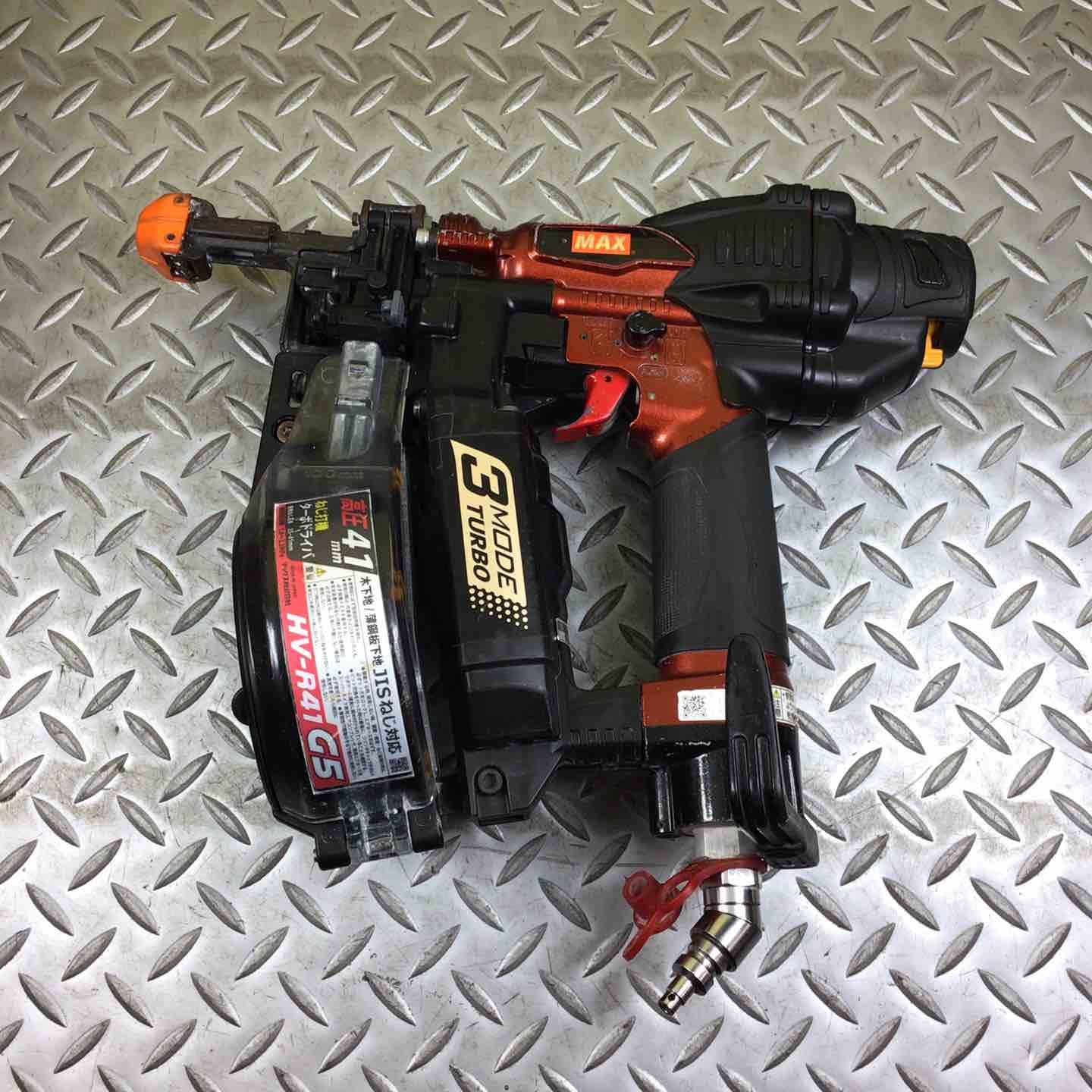 マックス MAX 高圧エアネジ打ち機 HV-R41G5-R 川崎店