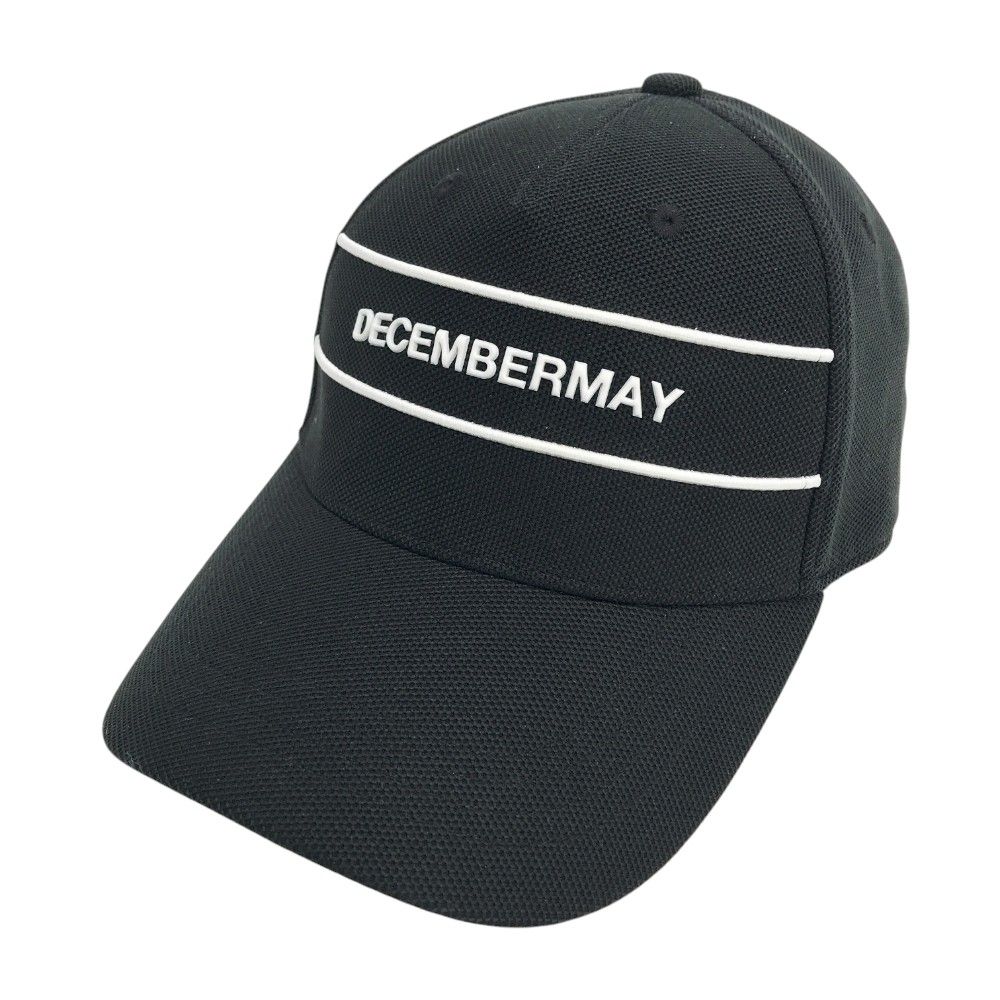 DECEMBERMAY ディセンバーメイ ロゴキャップ ブラック系 240101429352 ゴルフウェア ストスト