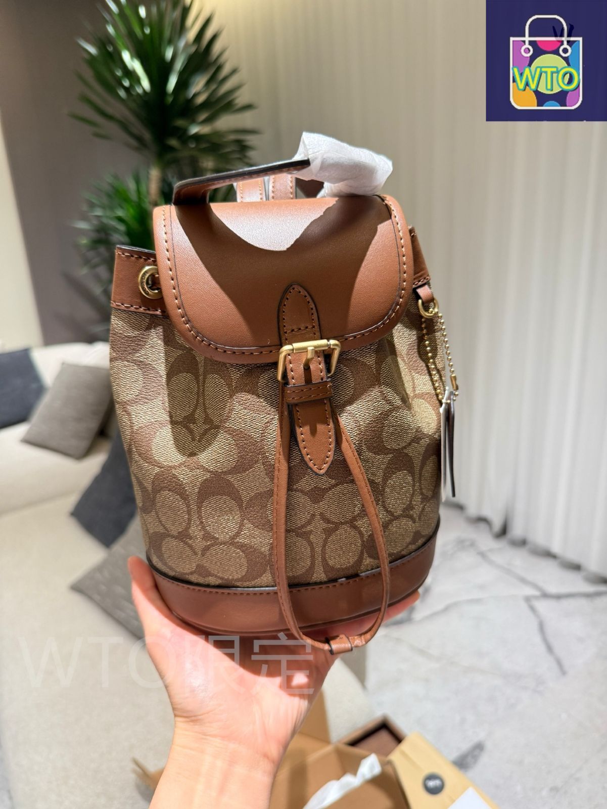 今日 COACH Harper Mini Backpack - コーチ ハーパー ミニ バックパック-WTO輸入2 DECORATOM_COM_BR