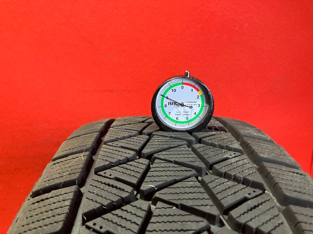 中古スタッドレスタイヤホイールセット 【BRIDGESTONE DM-V3 225/65R17】[日産 エクストレイル純正] 4本SET