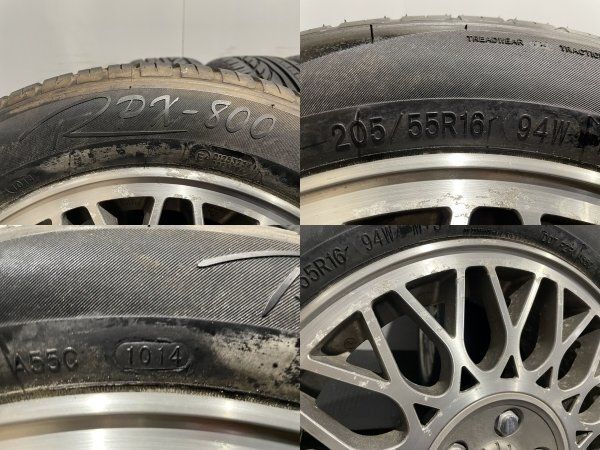 Radar 205/55R16】夏タイヤ【MAZDA RX-7 FC3S サバンナ 純正ホイール 