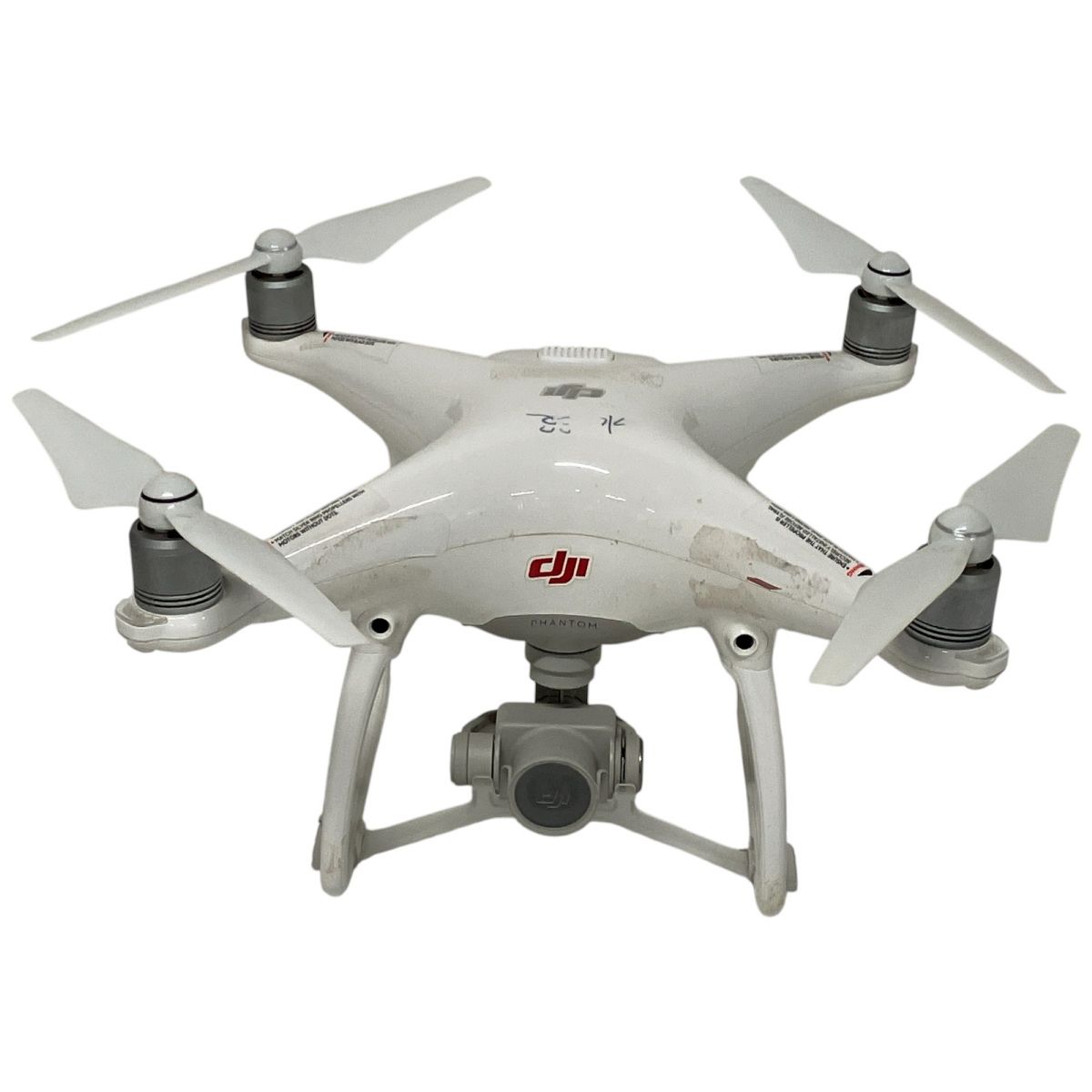 未使用　ドローン　DJI　PHANTOM4　ホワイト　WM330A  ※訳あり DJI Phantom 4 Drone and Camera Only - Flies Great Model