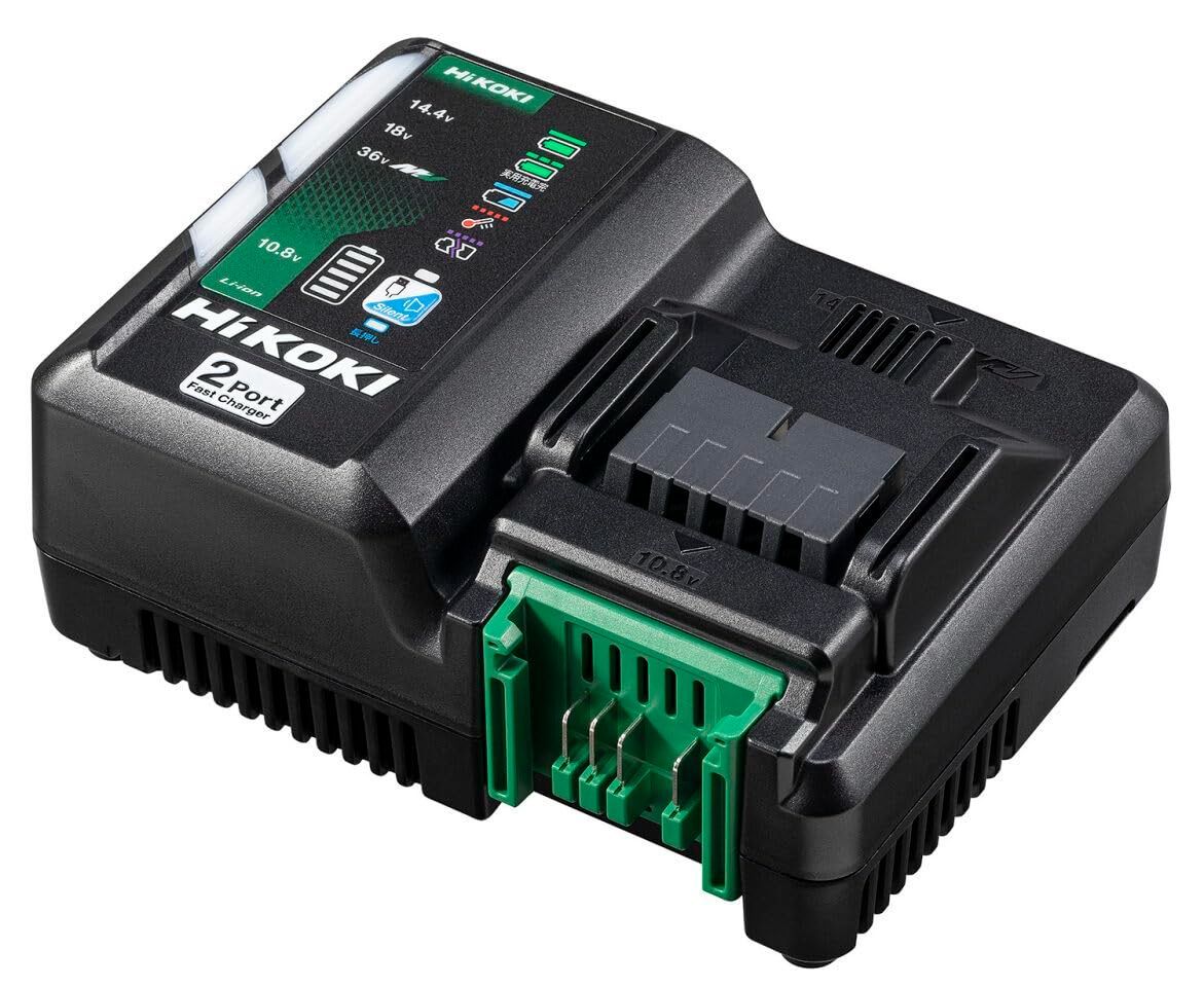 HiKOKI ハイコーキ 2ポート 急速充電器 10.8V 14.4V 18V マルチボルト蓄電池対応 UC18YDML