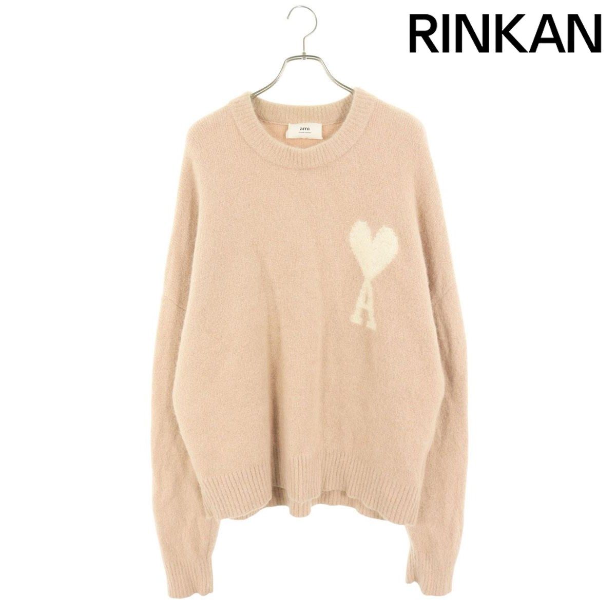 アミアレクサンドルマテュッシ UKS025.KN0032 Aハートロゴニット メンズ XL