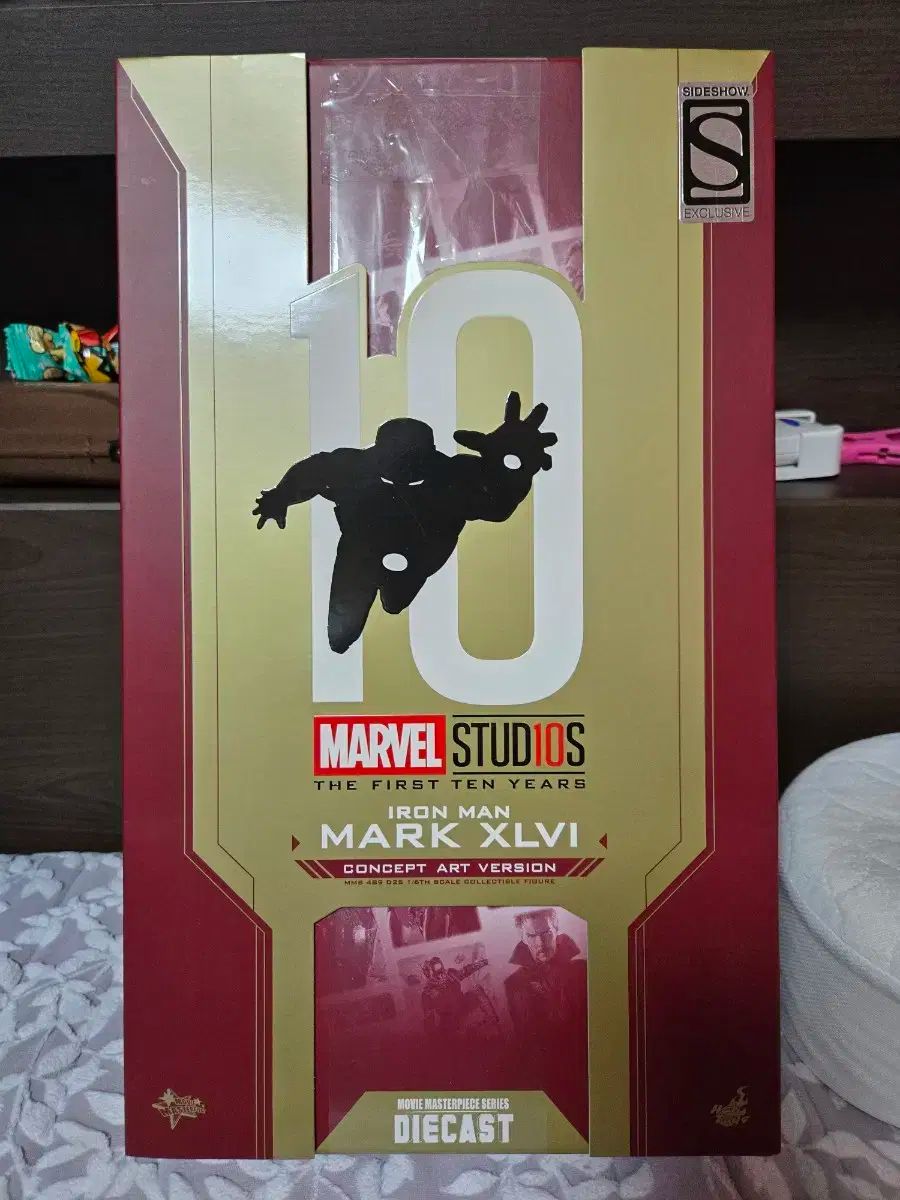ホットトイズ 10 記念日 アイアンマン マーク 46 コンセプトアート版