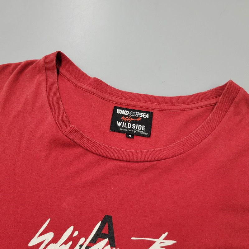 ウィンダンシー ヨウジヤマモト Tシャツ Lサイズ 中古品】 WIND AND SEA×YOHJI YAMAMOTO ウィンダンシー×ヨウジ