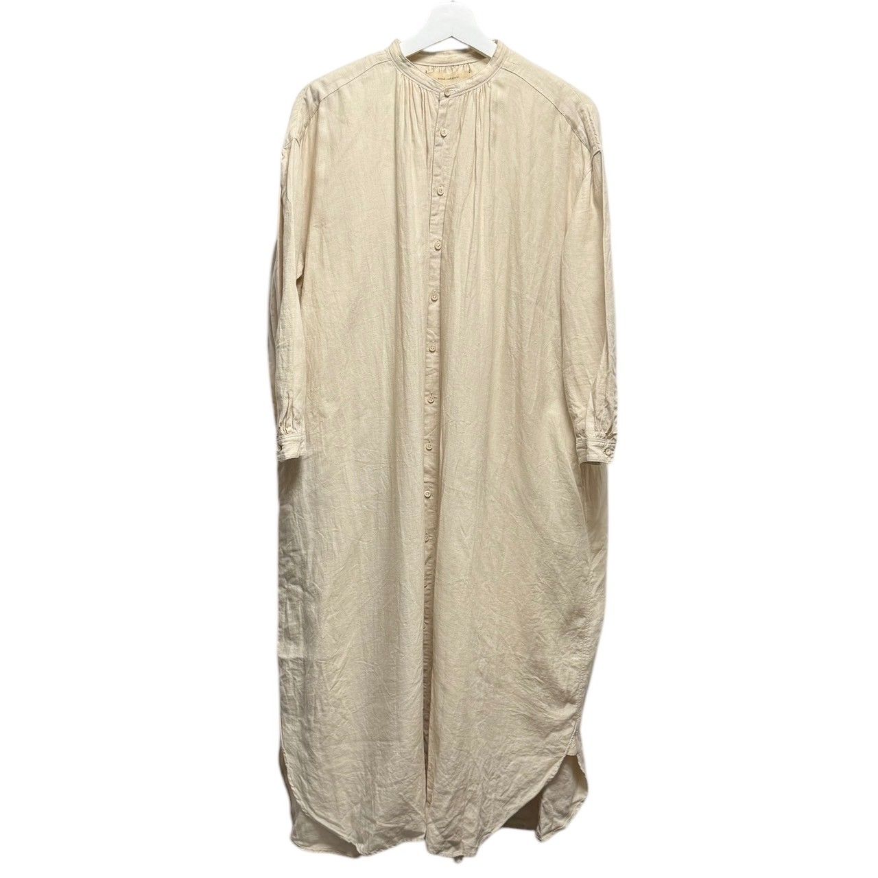 suzuki takayuki スズキタカユキ shirt dress リネンドレスワンピース