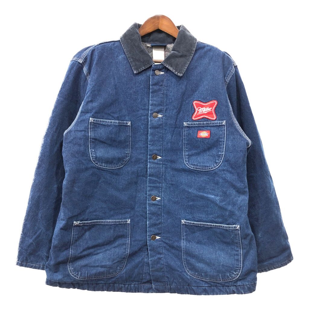 DICKIES デニムカバーオール　90s 濃紺　状態抜群 DICKIES デニムカバーオール 90s 濃紺 状態抜群 Dickies