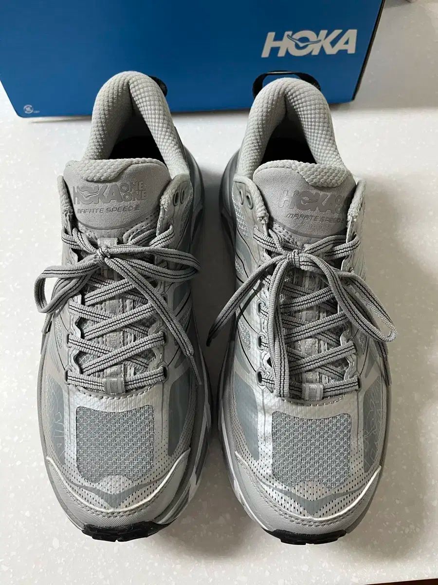 HOKA ONE ONE マファテ スピード2 ステラーグレー 250