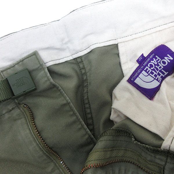 H□ノースフェイス/THE NORTH FACE PURPLE LABEL NT5905N ナナミカ Stretch Twill Wide Pants  ワイドパンツ【32】カーキ/MENS□22【中古】 - メルカリ