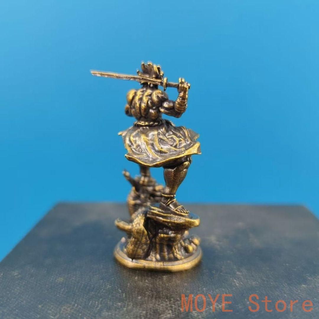 銅像 銅仏 闘勝仏斉天大聖孫悟空仏像 装飾品 工芸品 美術品 置物