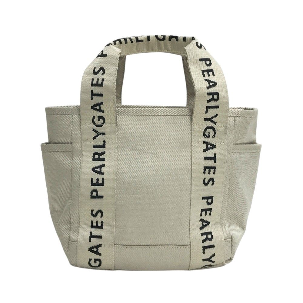 PEARLY GATES パーリーゲイツ カートバッグ ベージュ系 FR
