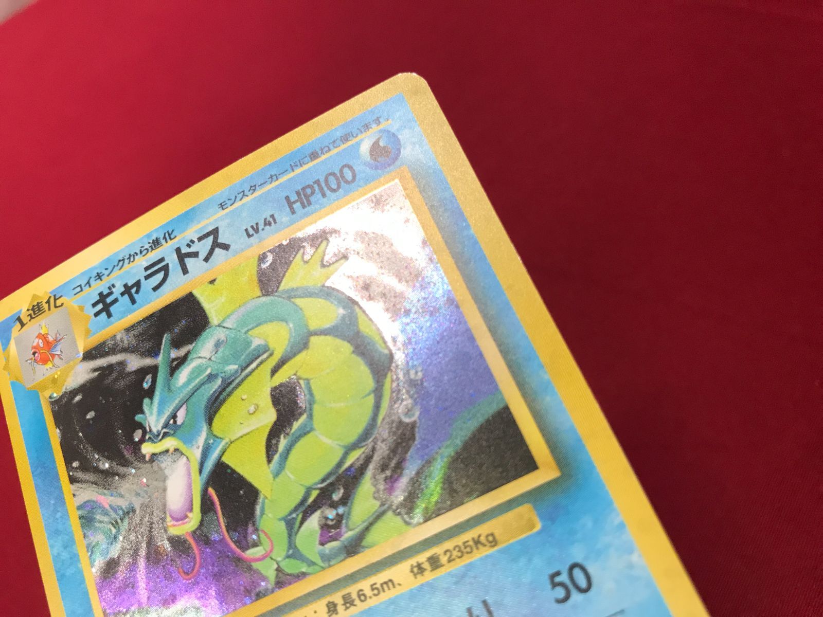 ポケモンカード ギャラドス LV.41 No.130☆ 旧裏面 Pokémon