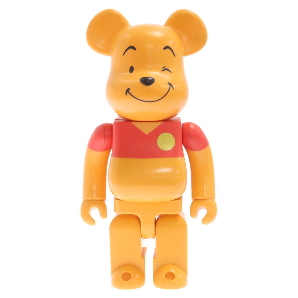 MEDICOM TOY (メディコムトイ) BE@RBRICK 400% Winnie-the-Pooh 80th ベアブリック くまのプーさん 80周年記念 フィギュア 人形 イエロー