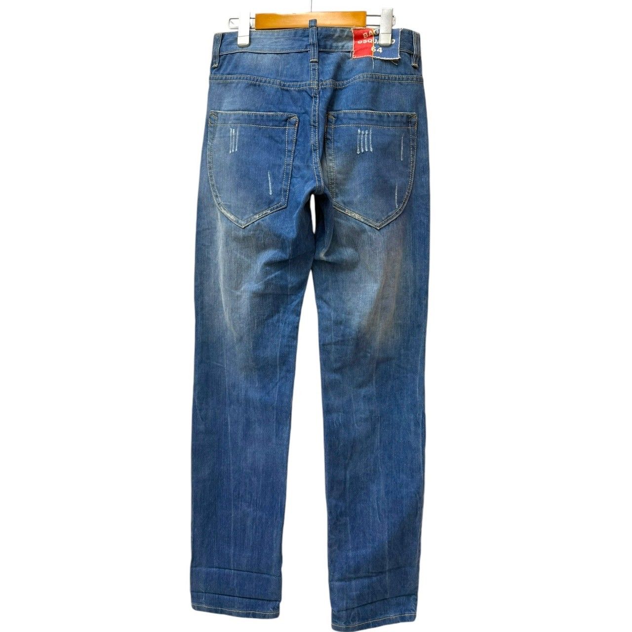 【レア】DSQUARED2 ダメージジーンズ インディゴブルー size 44 中古・古着通販】DSQUARED2 (ディースクエアード) ダメージ