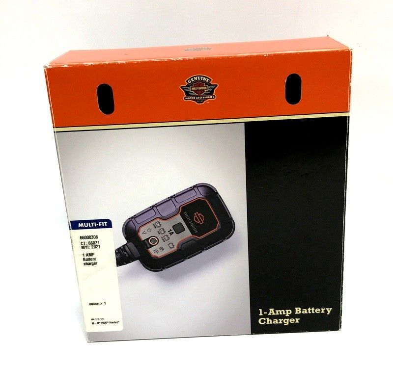 HARLEY-DAVIDSON 充電器 1A 1 Amp Dual-Mode Battery Charger 66000304 | Harley-Davidson USA