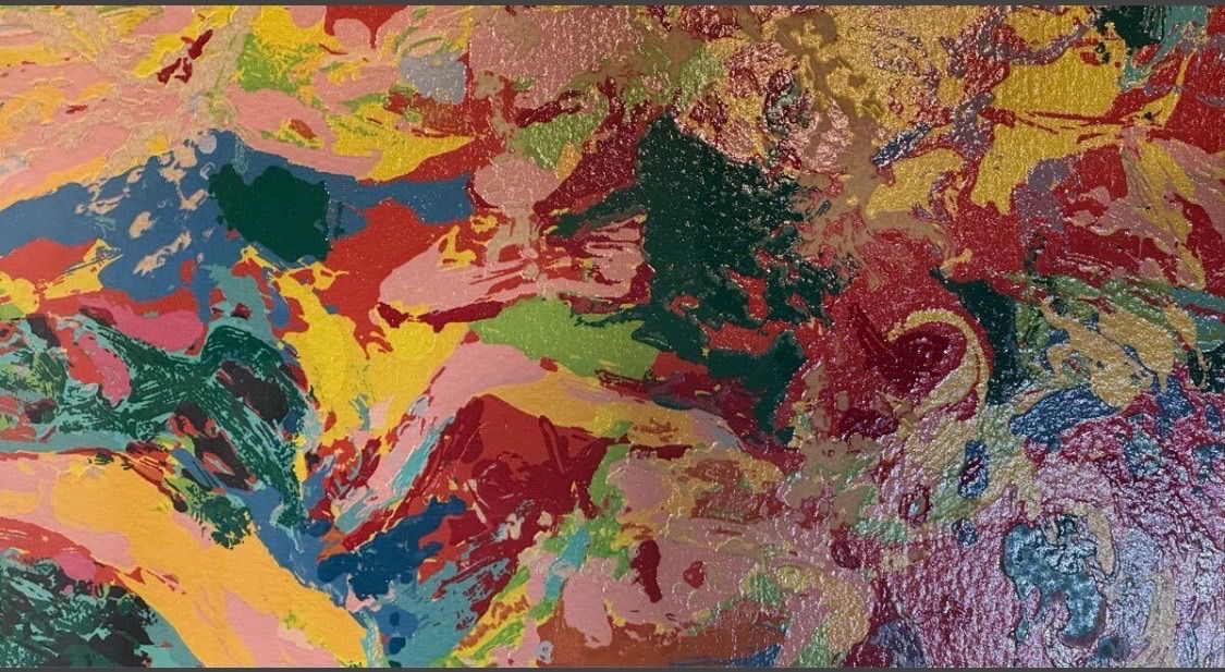 真作】リロイ・ニーマンLeroy Neiman「PASSISTAS」セリグラフ リロイ