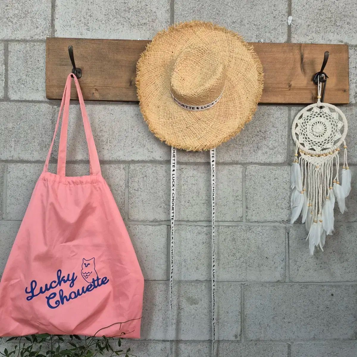 LUCKY CHOUETTE ラッキーシュエトゥ ラフィアハット