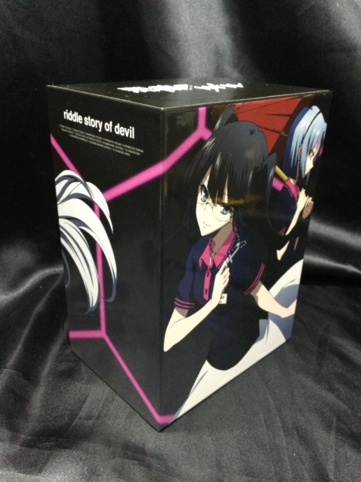 悪魔のリドル キャラクターエンディングテーマ集全3タイトルセット 収納ケース付 3Dアクションシューティングゲーム『リトルウィッチノベタ』の