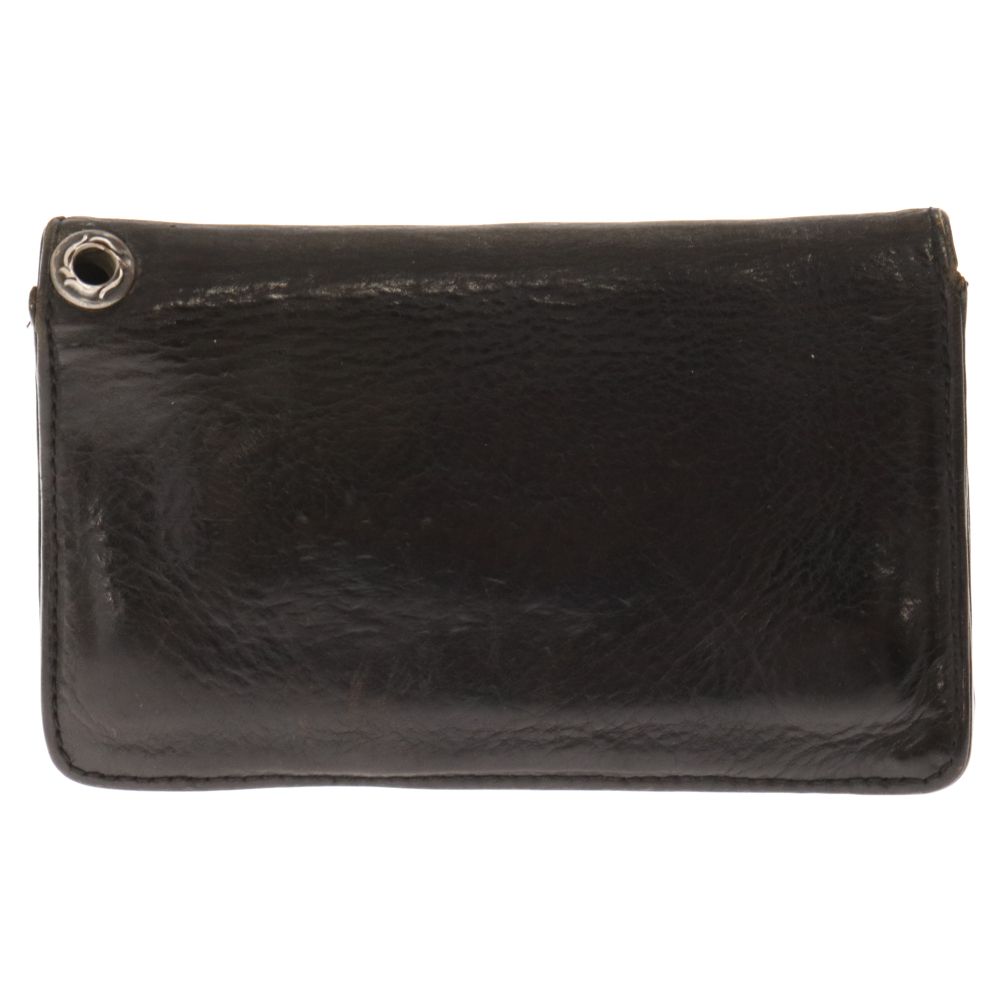 CHROME HEARTS (クロムハーツ) 1ZIP 1ジップ ハートボタン レザー  