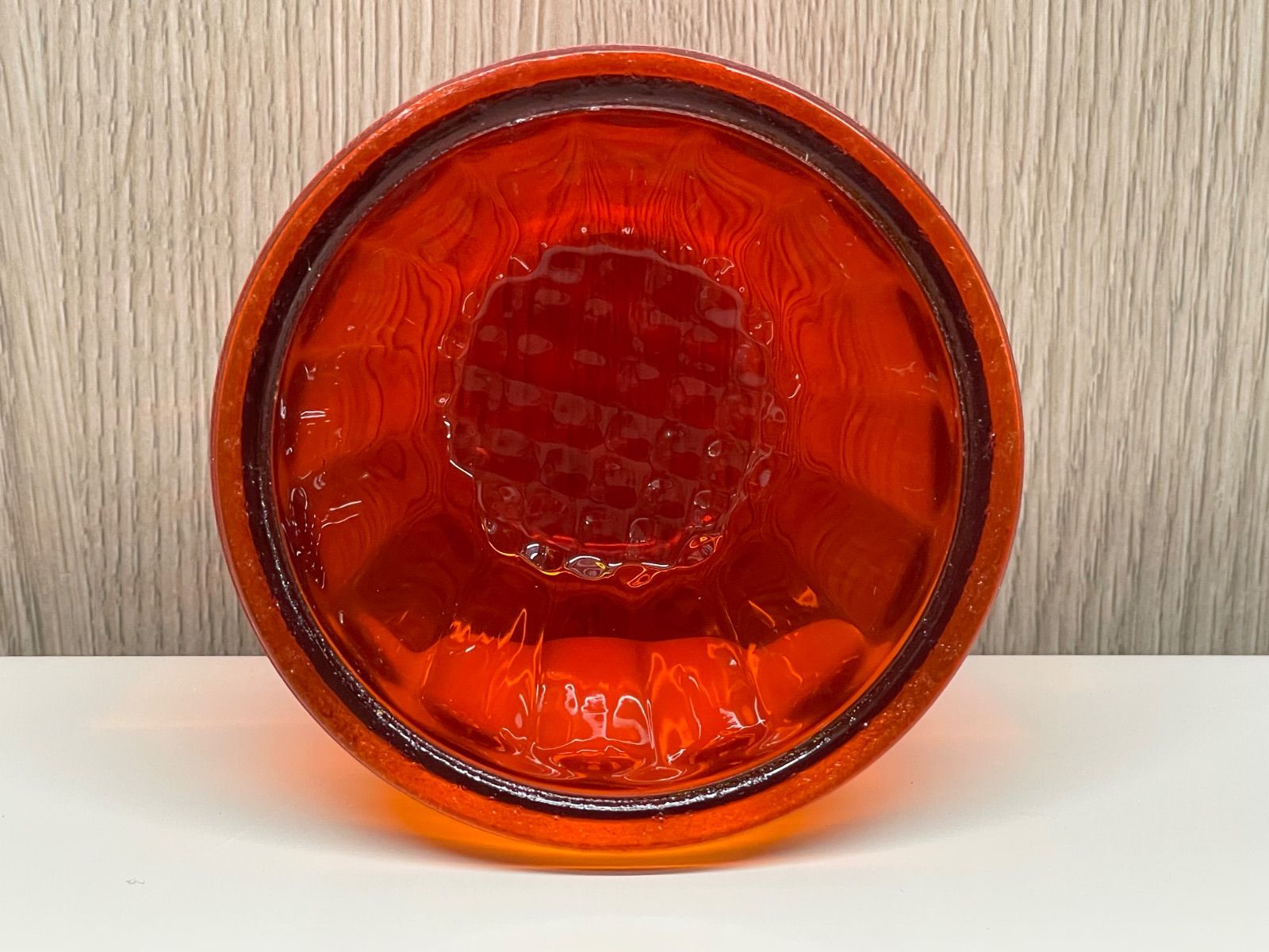 JB新型マ－カーレンズ 橙 8個 アンバー オレンジ ガラス レンズのみ IKK レトロ デコトラ アート トラックショップASC FFCRYSTALESIA_COM