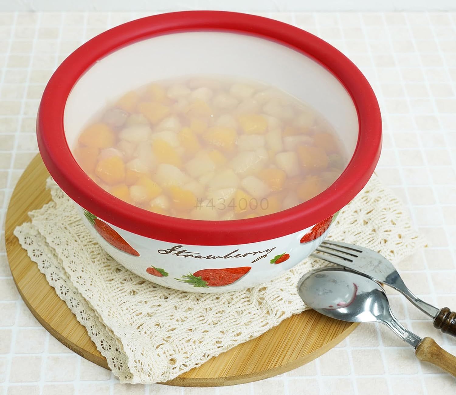 お値下げ☆イマン☆ダイアナローズホーローライスキャニスター缶マニー