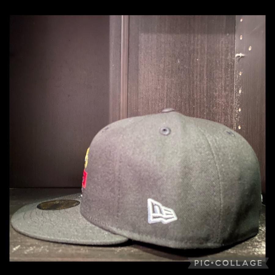NEW ERA 59FIFTY スポンジ・ボブ SPONGEBOB ブラック 7 1/2 - メルカリ