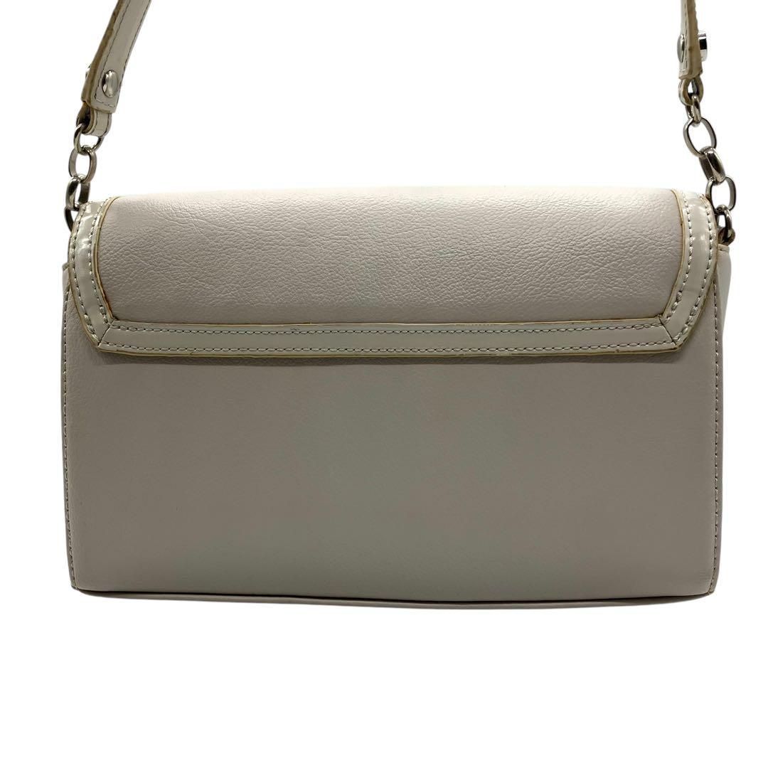 良品 1956 Courreges ワンショルダーバッグ レザー グレー - メルカリ 