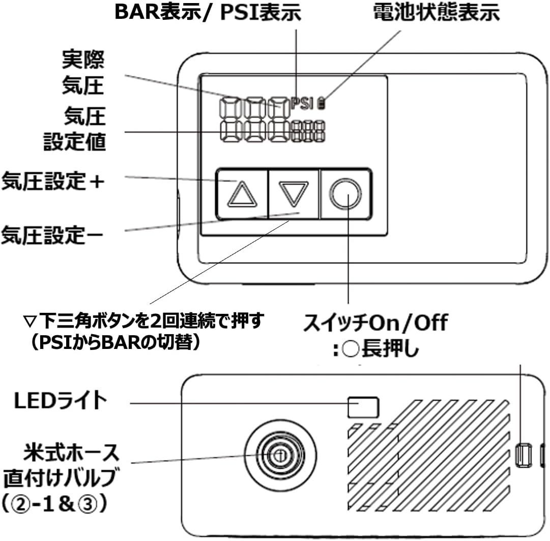 日邦電機 ELXEED-BL01 超小型 充電式電動エアーポンプ BRIGHTFACE_UK