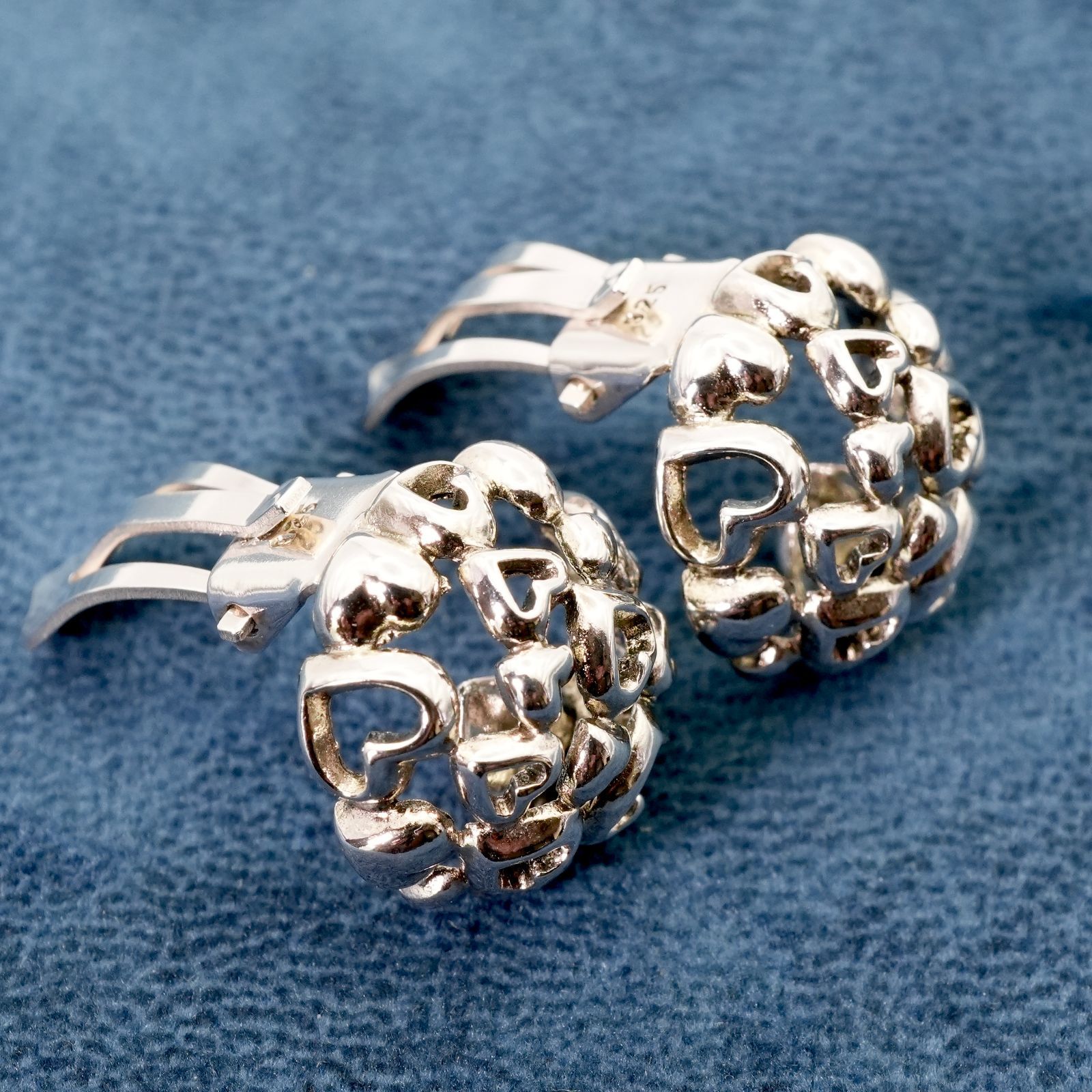 希少 ジョージジェンセン ハートバイハート イヤリング 美品/25