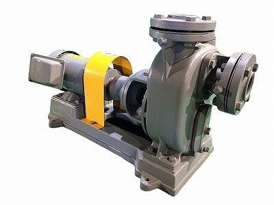 長期 TERADA 寺田ポンプ製作所 三相200V セルプラポンプ O-3G 自吸式 全揚程10.5m 口径40m 給水 排水116737