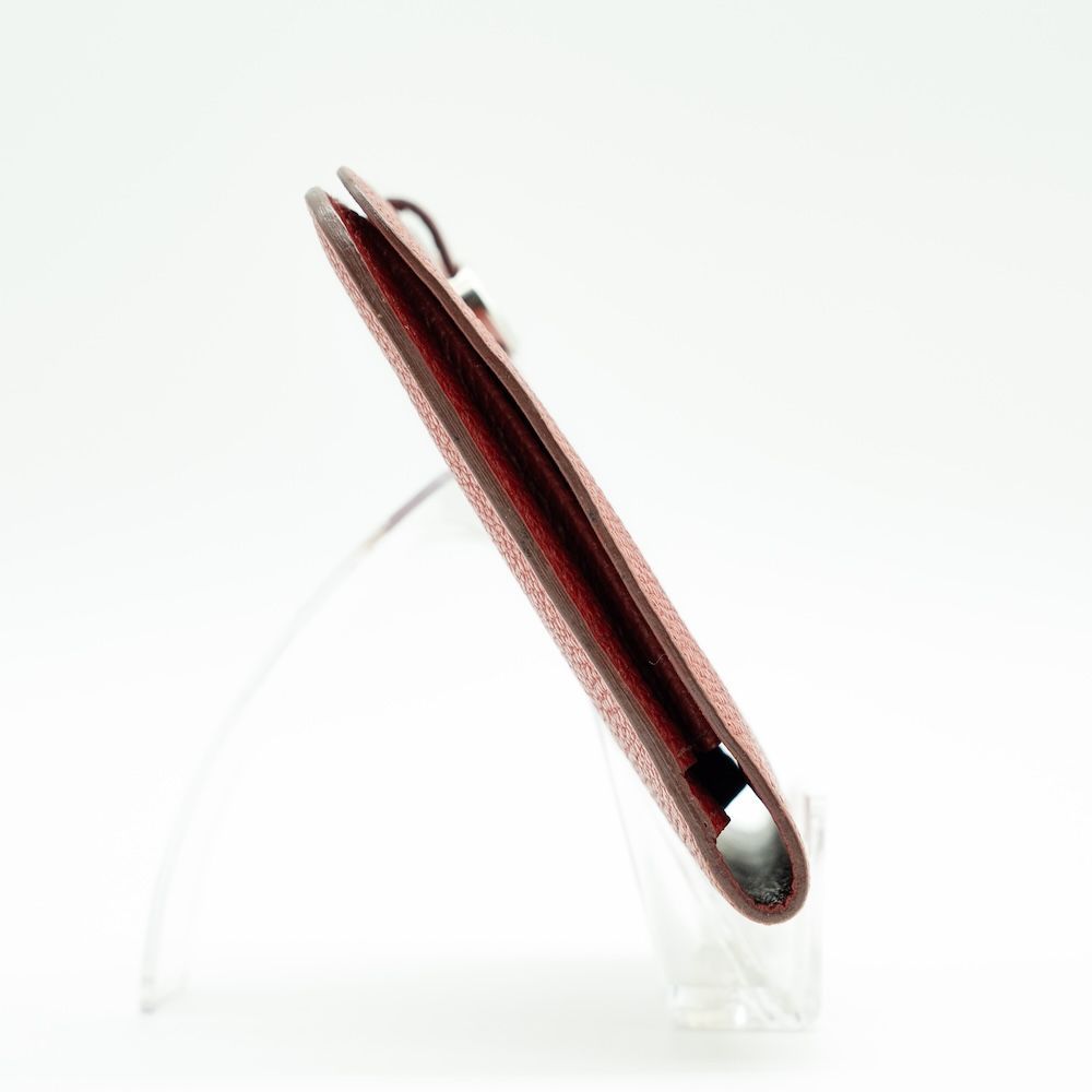 レッドレザー シルバー金具