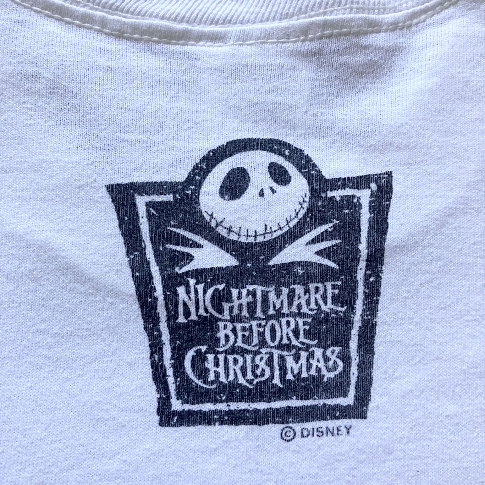 90s Nightmare Before Christmas tee Snow Man 目黒蓮 着用