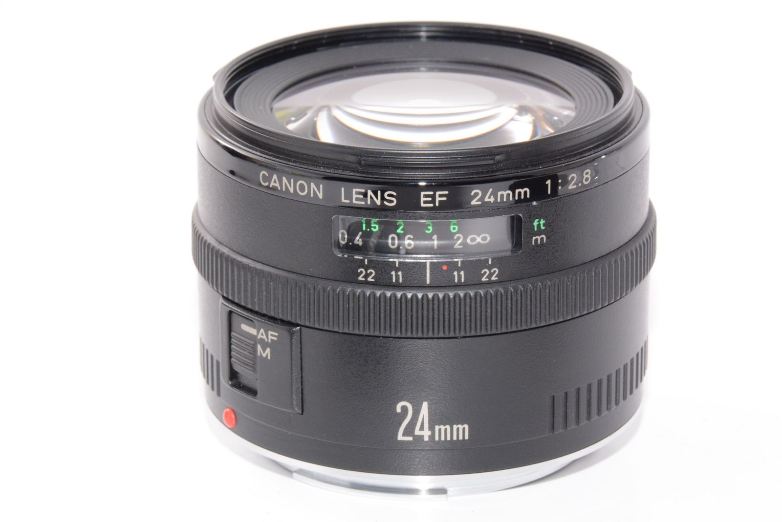 外観特上級】Canon 単焦点広角レンズ EF24mm F2.8 【公式通販】