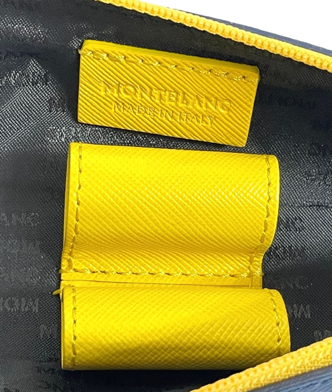 未使用 新古品 MONTBLANC モンブラン ラウンドジップ ペンケース - その他