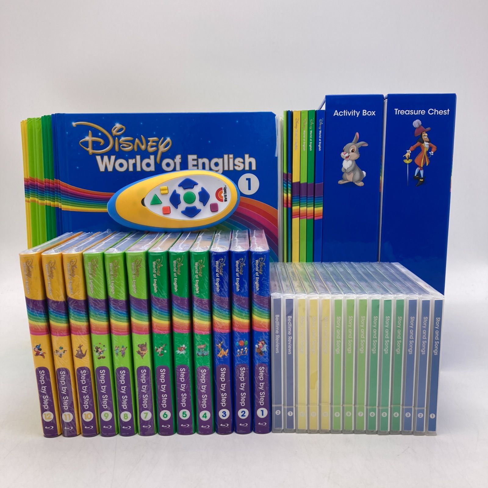 最新版】2023年購入 メインプログラムセット ブルーレイ 絵本 CD ディズニー英語システム DWE Disney ワールドファミリー 中古  801321 - メルカリ