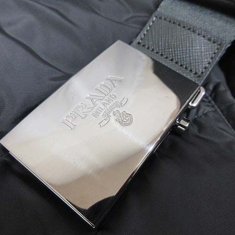 PRADA ロゴプリントジャケット グレー Prada Logo Belted Pocketed Button Up Fitted Jacket Grey