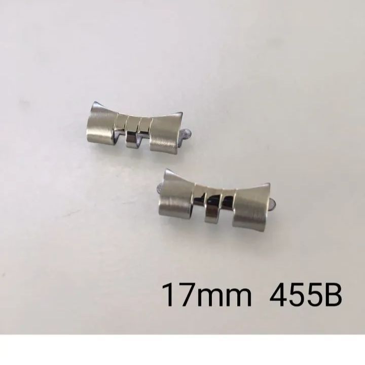 17mm 腕時計 修理交換用 社外部品 フラッシュフィット FF455B ジュビリー 【対応】ロレックス ROLEX オイスター等 ボーイズ 互換  弓カン - メルカリ