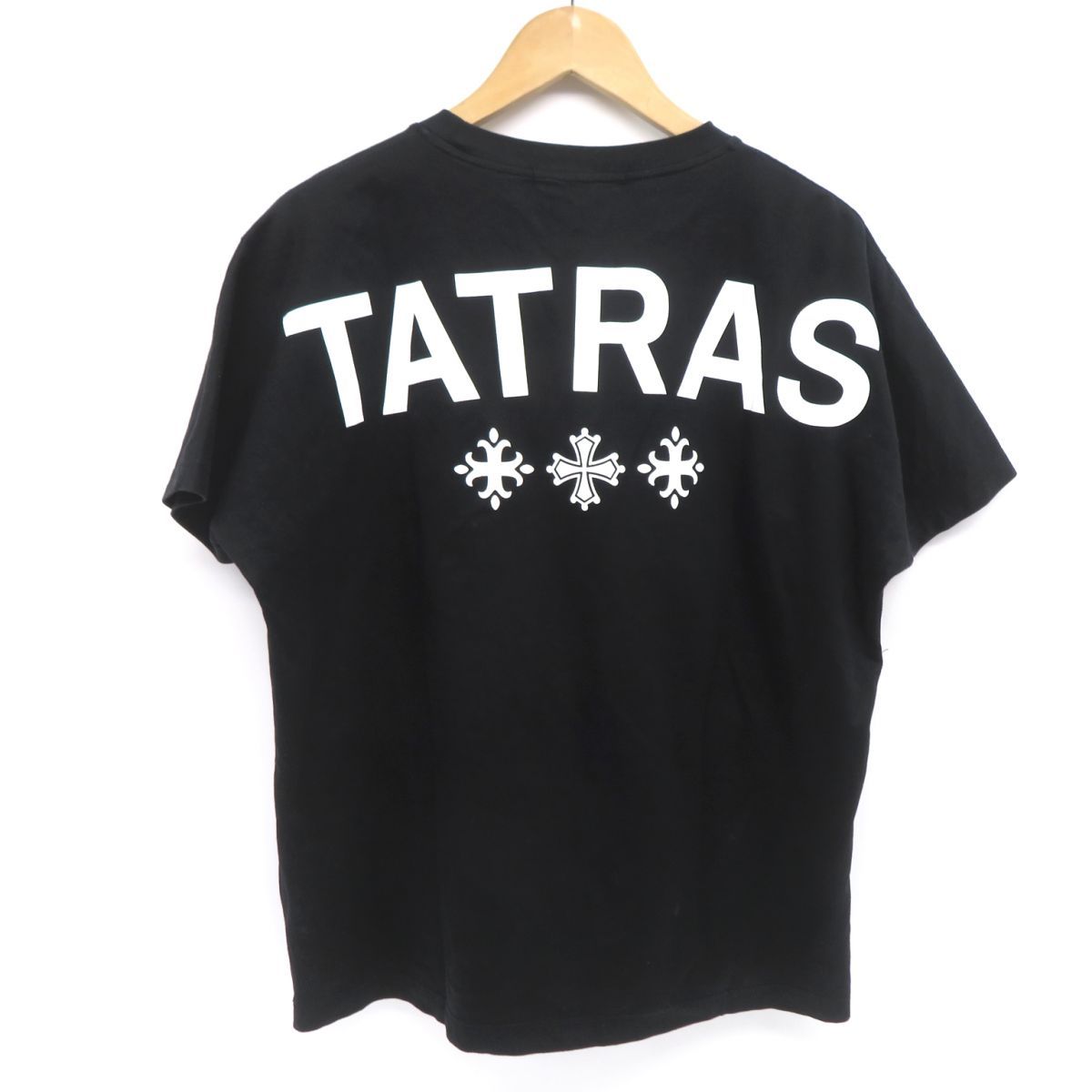 TATRAS AION Tシャツ バックロゴ 半袖　2024-25モデル ほぼ新品】2025年式 XL タトラス AION Tシャツ 両面 ロゴ 黒