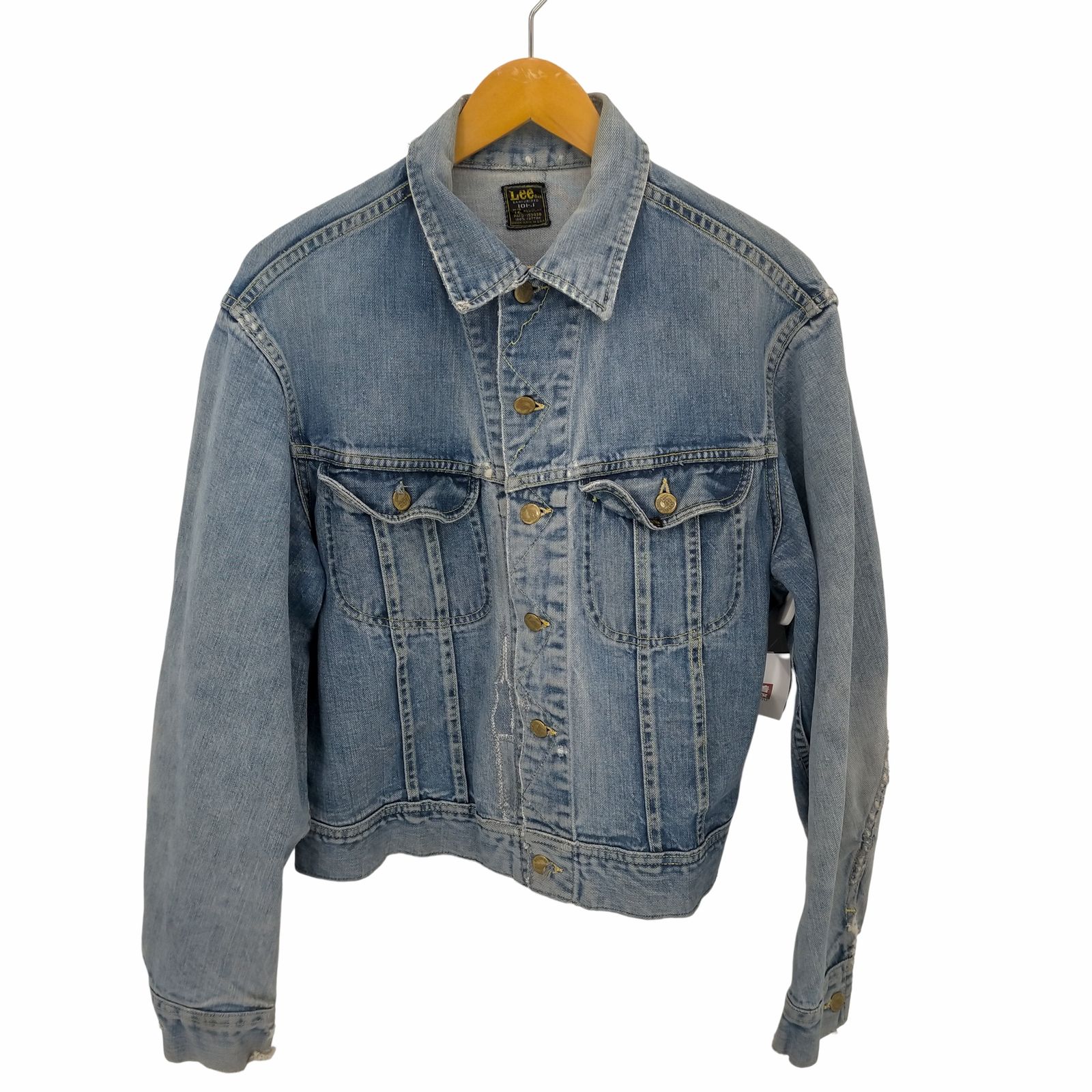 LEE 101J 70s前期　四角黒タグ　デニムジャケット リー Lee 70S前期 四角黒タグ 101-J デニムトラッカージャケット