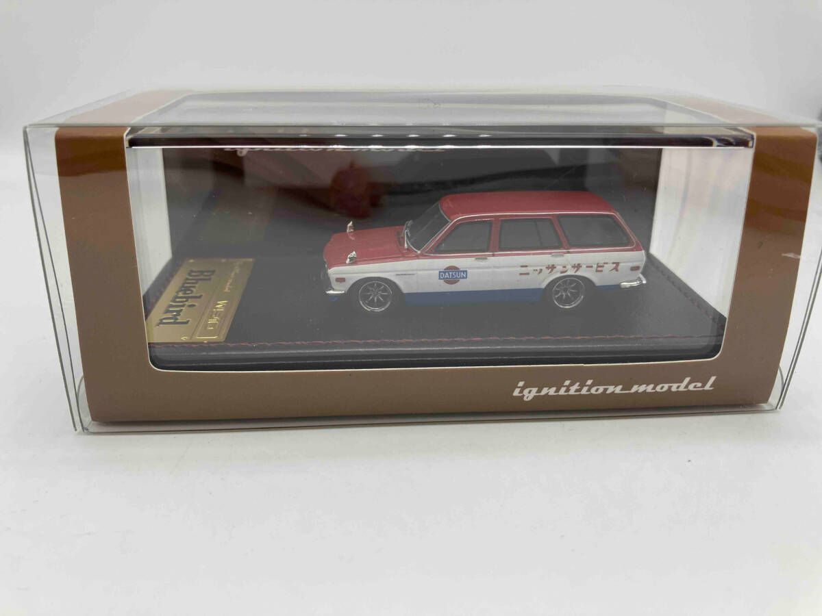 ignition model 1/64 Datsun Bluebird (510) Wagon Red/White/Blue