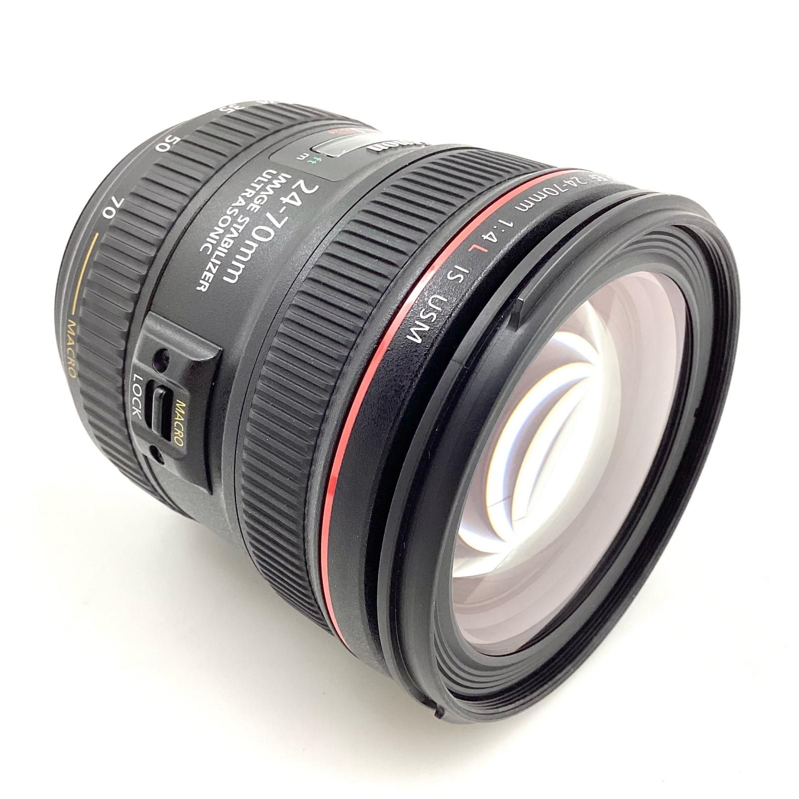 全額返金保証 最速発送 Canon EF24-70mm F4L IS USM 動作 済
