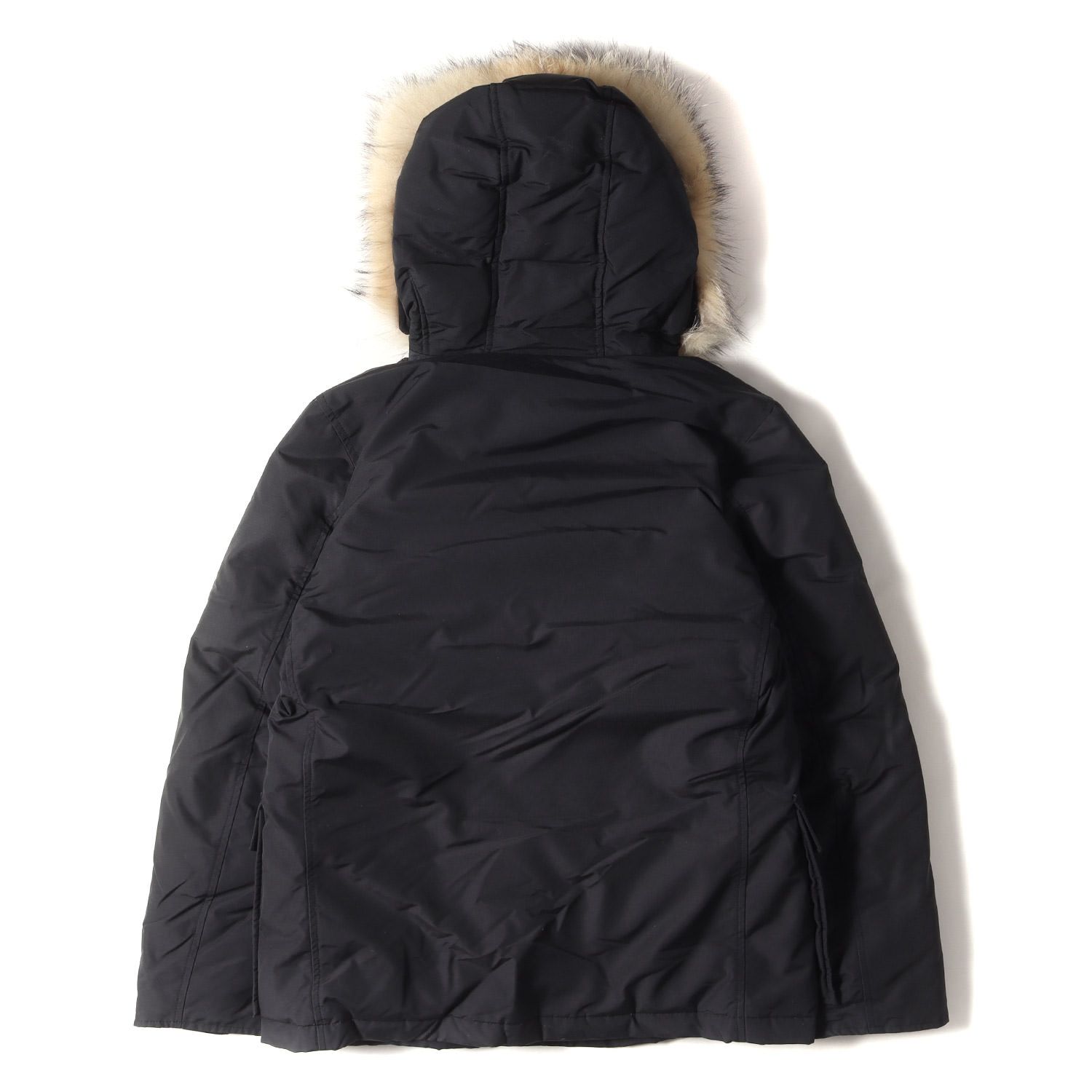 WoolRich ウールリッチ ダウン ジャケット サイズ:S アークティック パーカー ARCTIC PARKA ブラック 黒 カナダ製 アウター  ブルゾン コート防水 防汚 ブランド【メンズ】 - メルカリ