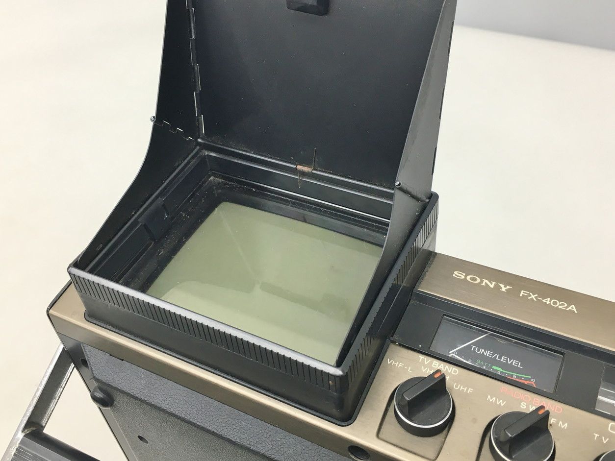 TVラジオカセットレコーダー FX-402A ソニー SONY 長期保管現状品