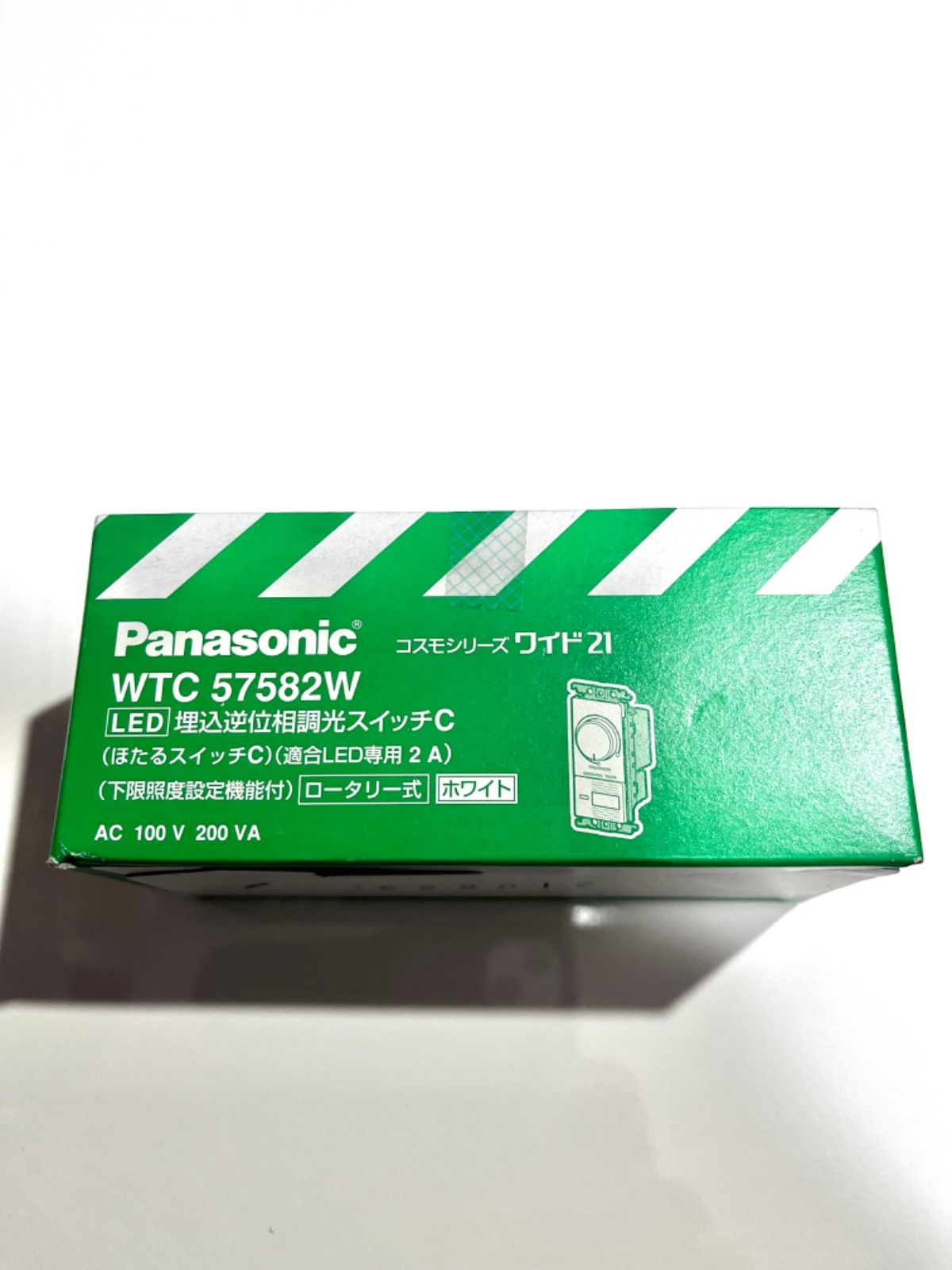 Panasonic 埋込逆位相調光スイッチC【WTC57582W】 - みんなのDIY