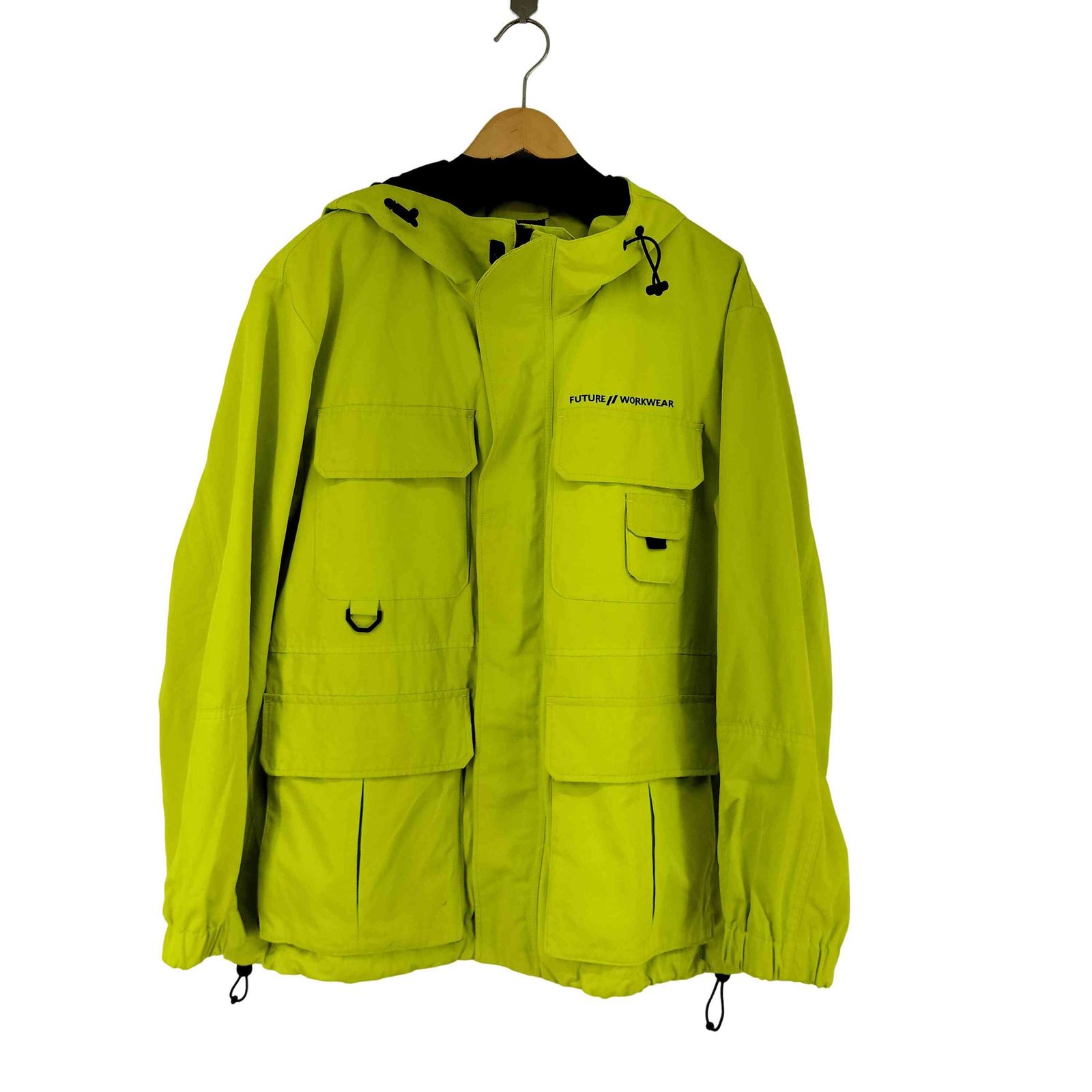 エイチアンドエム H＆M マルチポケットマウンテンパーカー メンズ  L